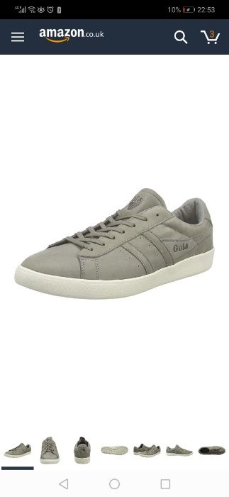 Мъжки трейнери Gola Aztec Nubuck Ash/Off Tom Tailor navy blue