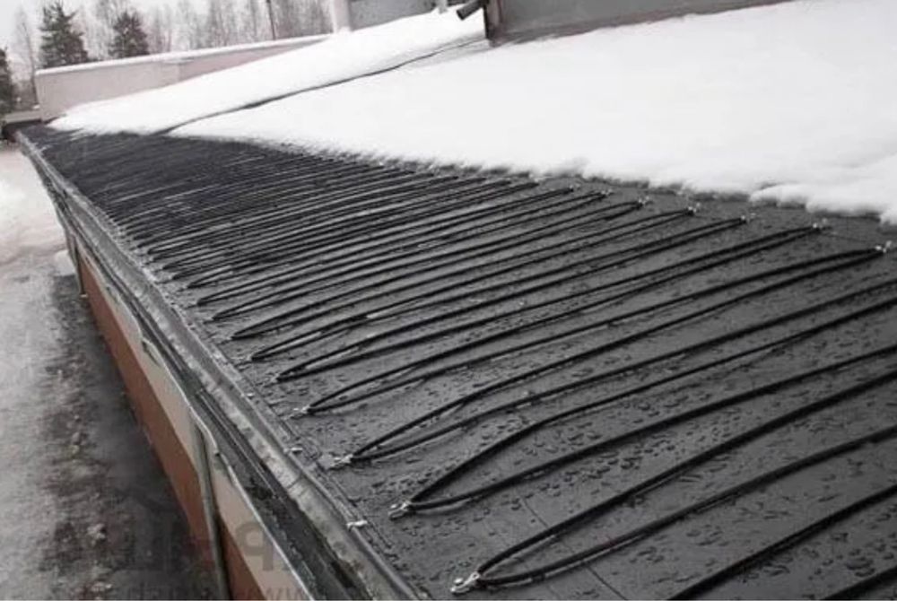 Нагревательный Кабель обогрев Крыши, Водостоков, Террассы. Тёплый пол