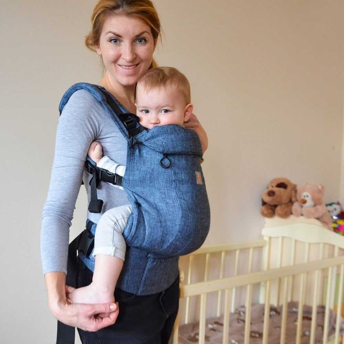 РАЗПРОДАЖБА | 6м+ | Ергономична раница Nashsling Next Linen (100% лен)