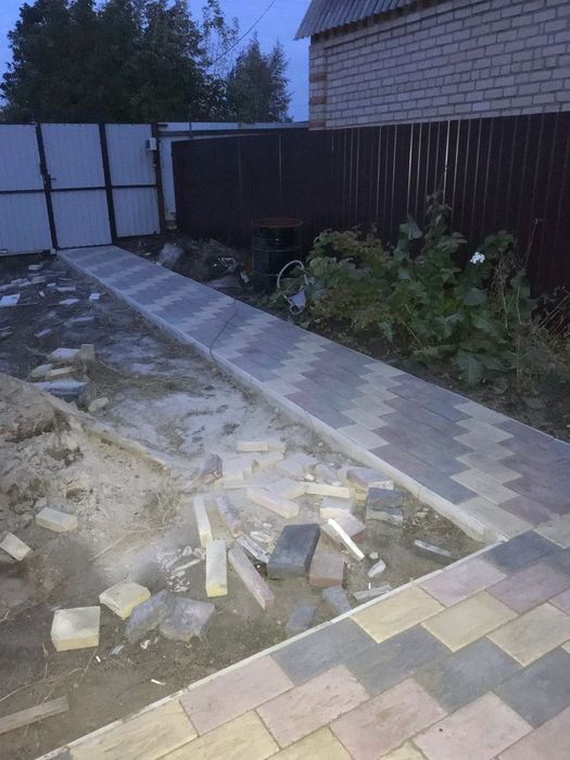 Укладка Брусчатки