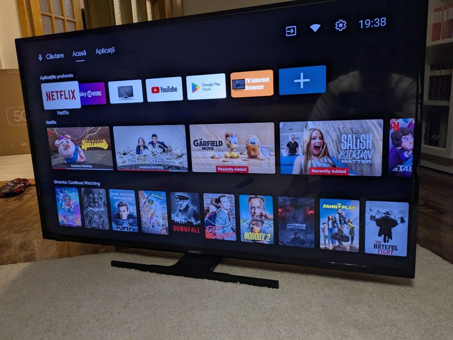 Televizor Smart LED, Horizon 50HL7590U/B, 126 cm, Ultra HD 4K, Android,