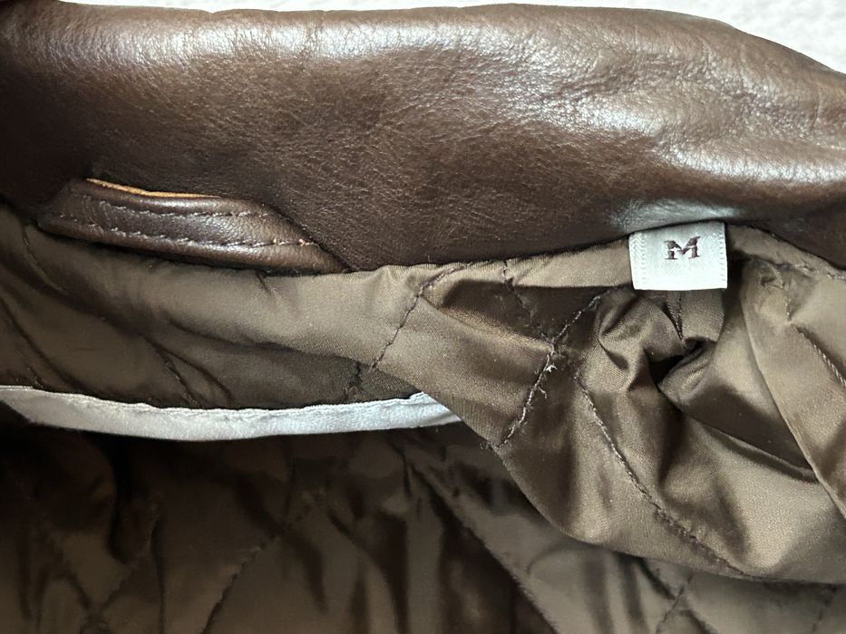 SCHOTT NYC Leather Jacket - Brown Men M