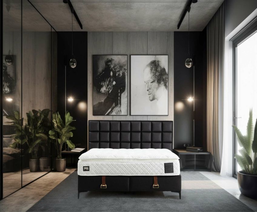 Тапицирано легло с матрак