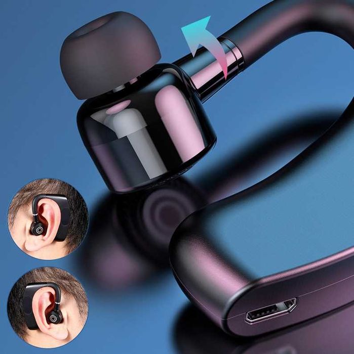 casca hands free cu bluetooth si functie de telecomanda foto