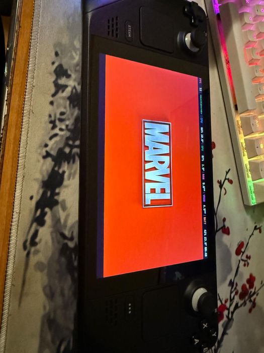 Steam Deck LCD kijelzővel,tükröződésmentes bevonattal,512 GB térhelly