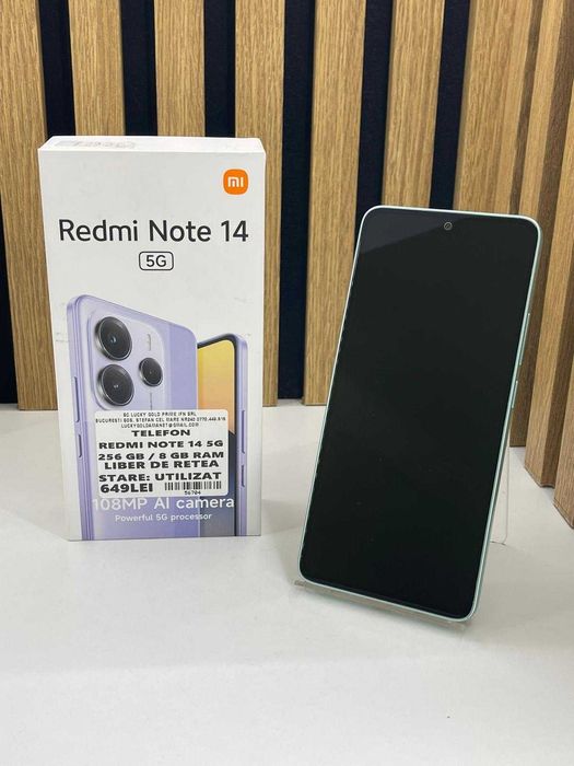 Redmi Note 14 / 256 GB 8 GB RAM / Factura / Garantie #56704