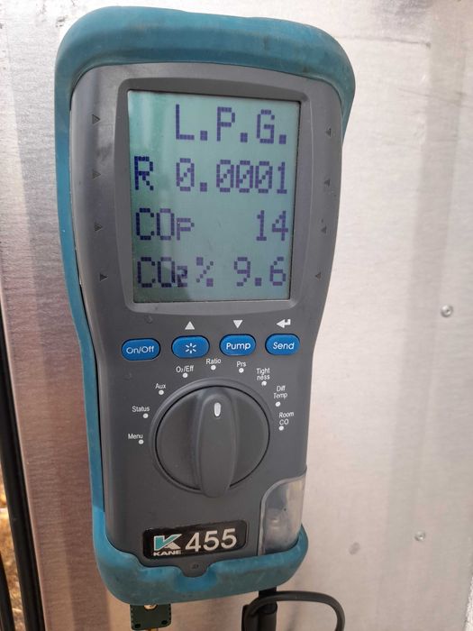 Газ котлета инсталация