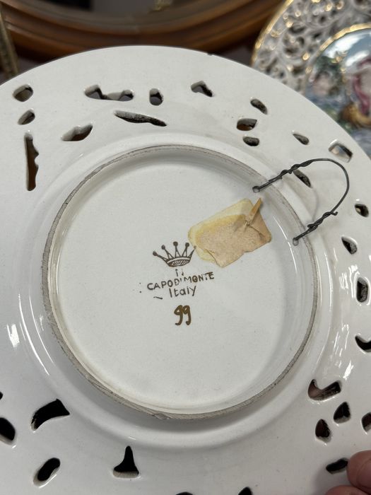 Doua aplice capodimonte de perete