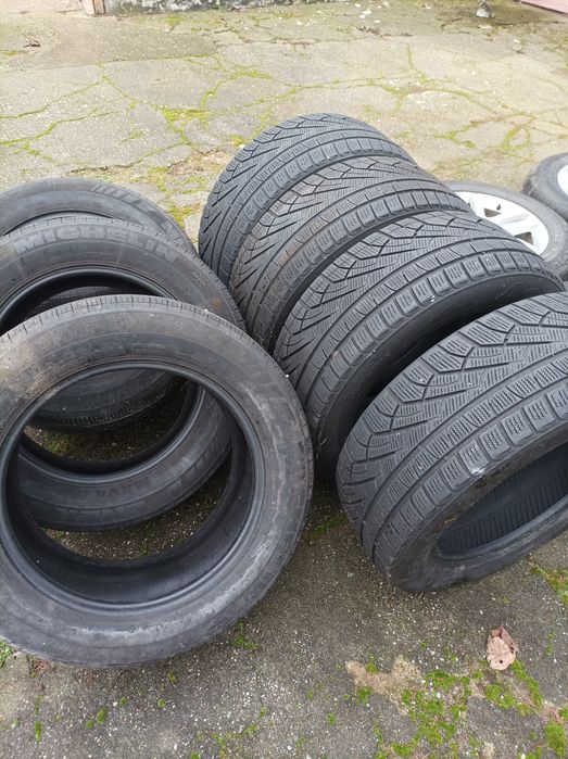 Vând  Jante  și cauciucuri Michelin 255/55 R18 q 7