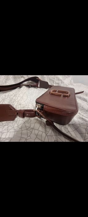Geanta Marc Jacobs The Snapshot crossbody - model extrem de rar Monocr