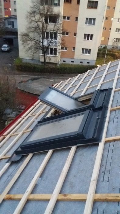montaj velux acoperis