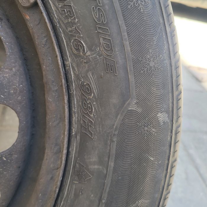 Джанти 16 за wv с гуми 225/60/16