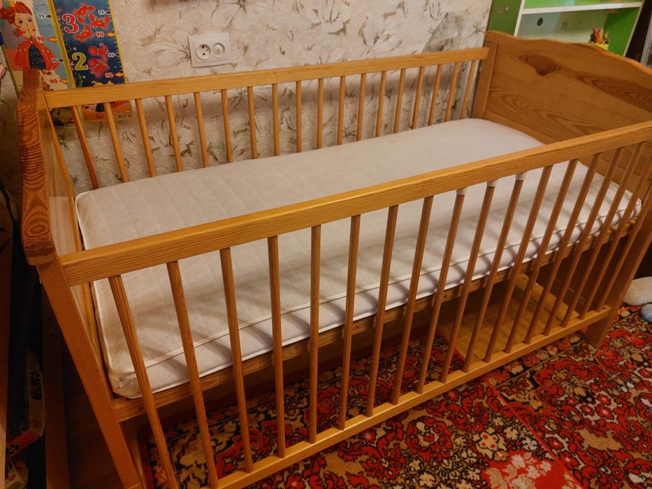 Детская кроватка от 0 до 7-8 лет