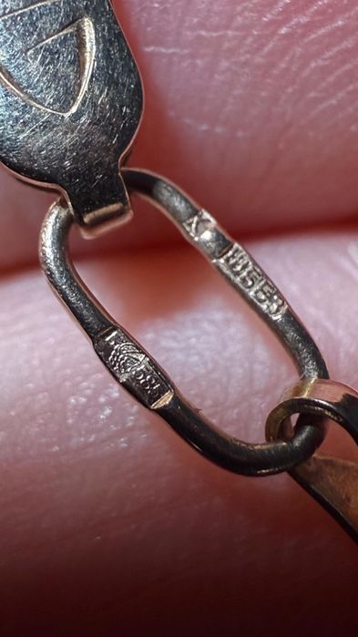 Золотая цепочка 62 см