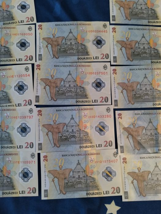 Vând 30 bancnote 20 Ron Ecaterina