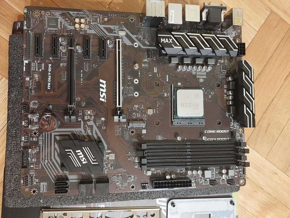 AMD Ryzen 7 3700X + MSI B450-A Pro MAX