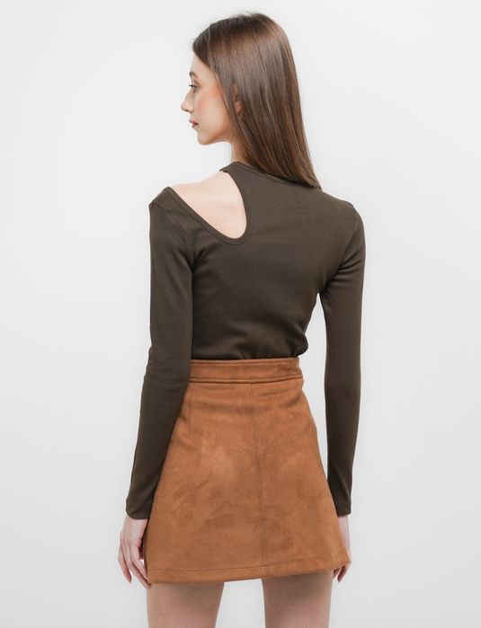 Женский топ с длинным рукавом