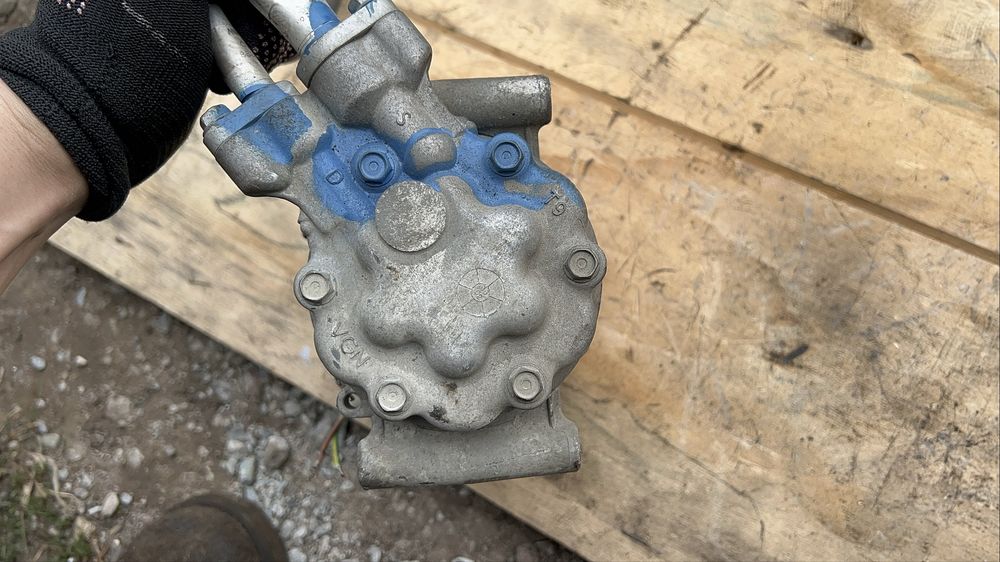 Компрессор кондиционера Лада Ларгус кондёр Lada largus