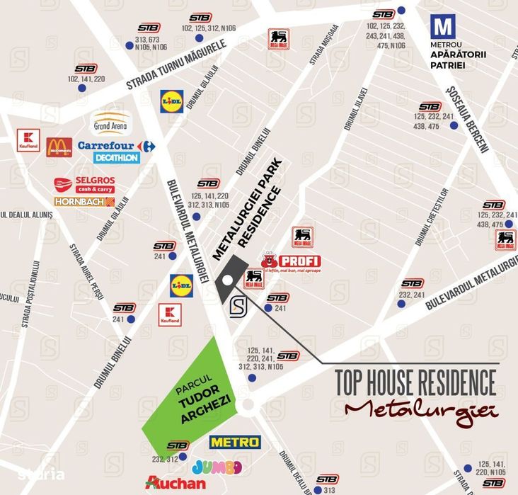Apartament 3 camere, 77.69 mp, acces rapid metrou, zona Bd.Metalurgiei