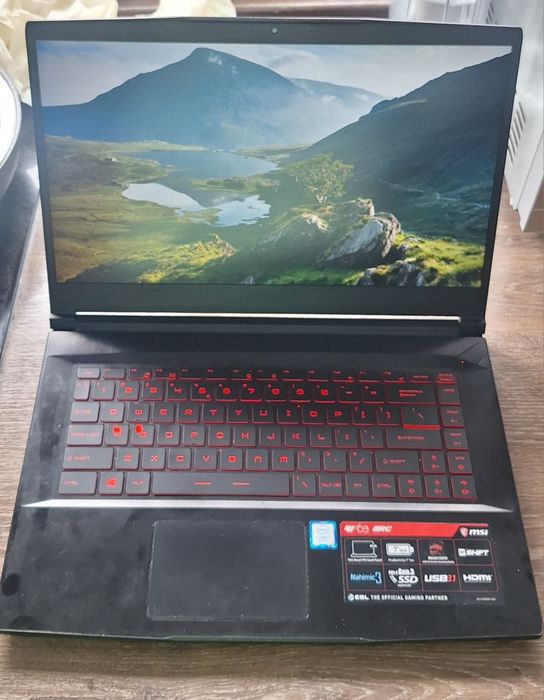 Laptop MSI I7, 8gb ram