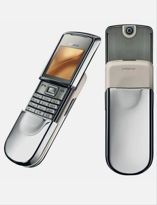 Nokia sirocco silver edition .