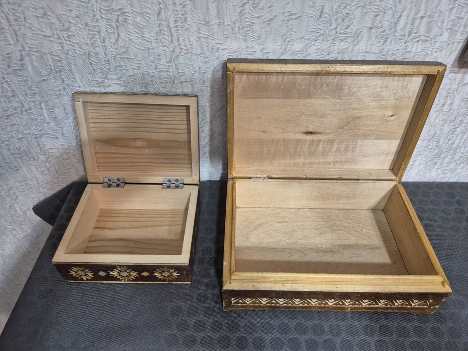 Шкатулки деревянные СССР