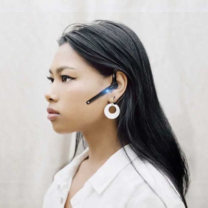 Хендсфри слушалка безжична кейс външна батерия блутут бизнес handsfree