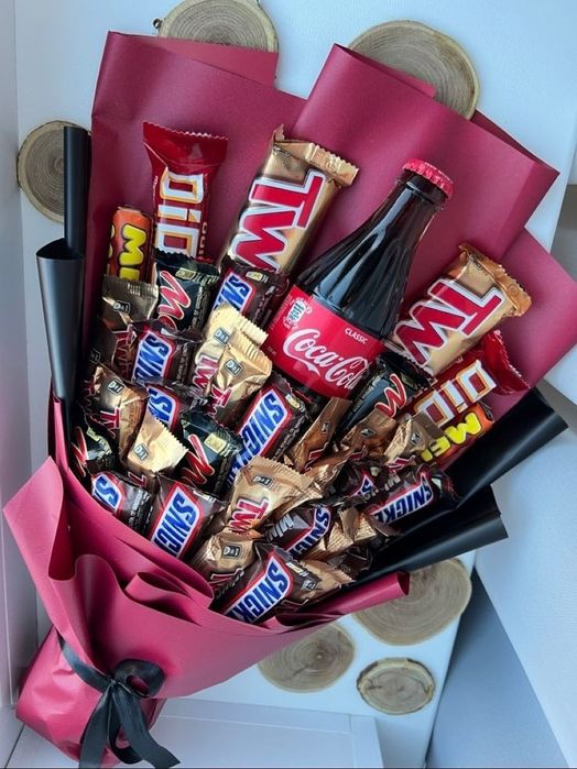 Сладкие букеты на любой вкус