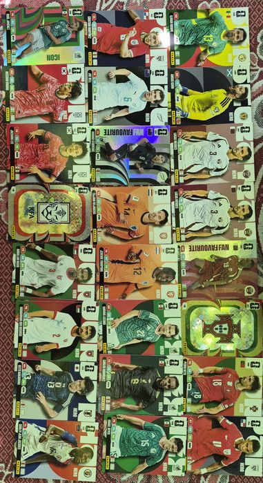 Cartonase panini adrenalyn xl world cup 2026