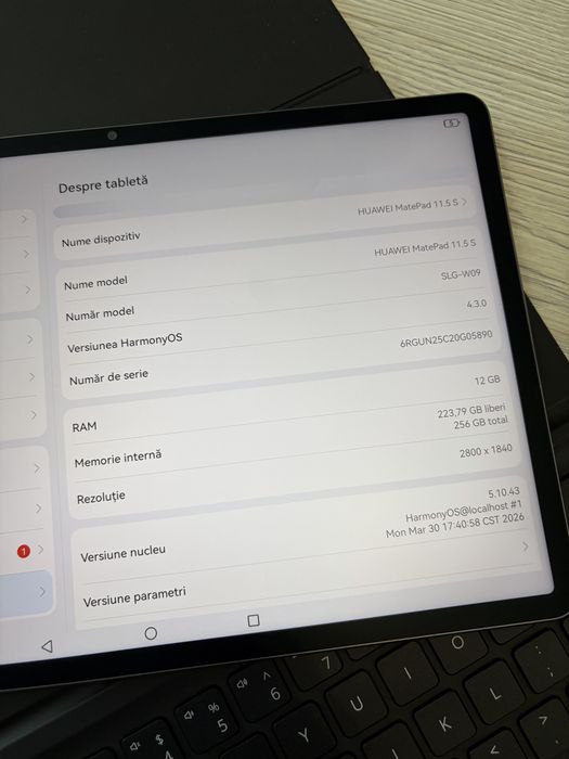 Huawei MatePad 11.5 S 2026 12gb ram