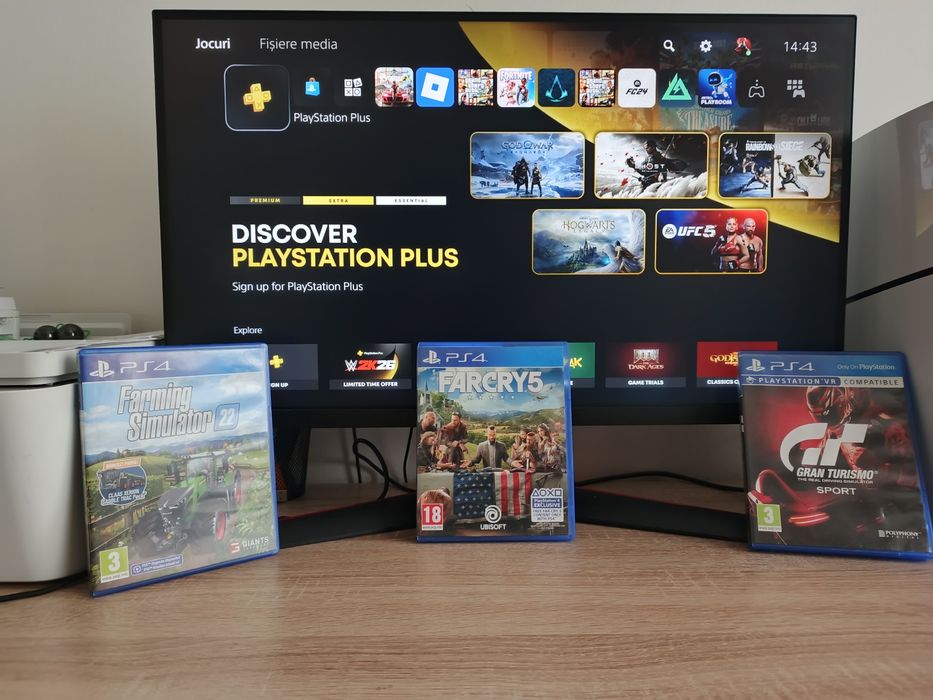 Vând 3 jocuri pentru PS4
