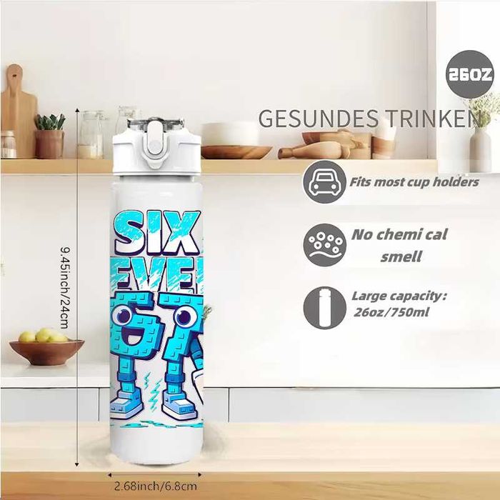 Бутилка / шише - Six Seven / 67, 750 мл