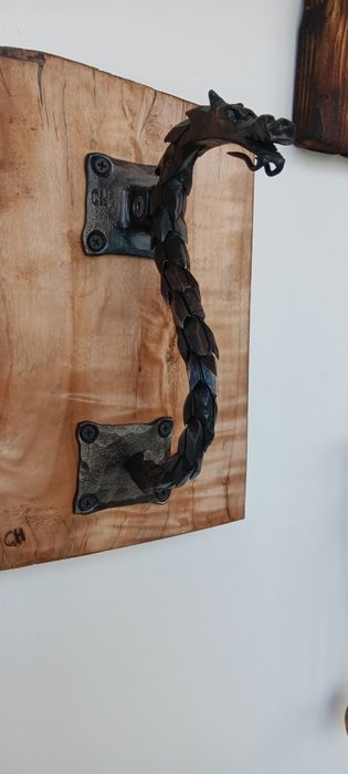 Хлопка за входна врата от ковано желязо