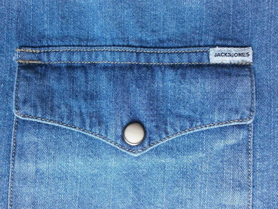 XL Чисто Нова Дънкова Риза JACK&JONES Slim Fit