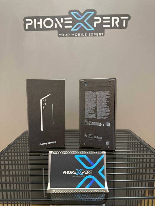 Produs Nou Samsung Galaxy S25 Ultra 256GB Titanium Black cu Garantie