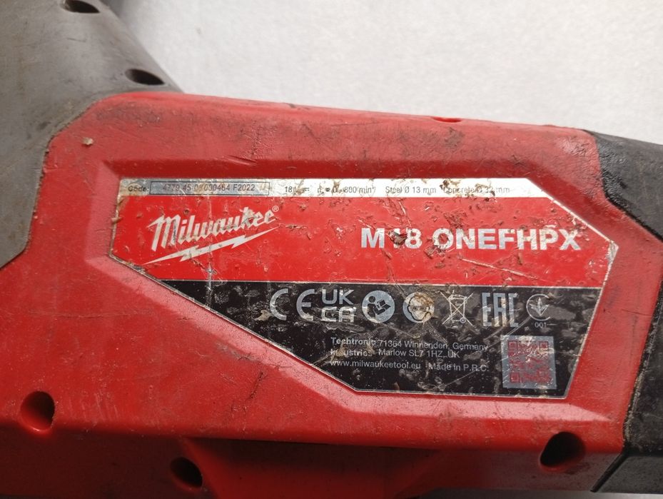 Rotopercutor milwauke 18 v cu defect