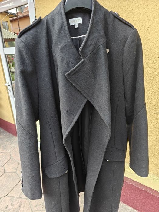 Palton dama gri.