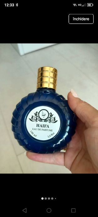 Haifa parfum, extrem de puternic