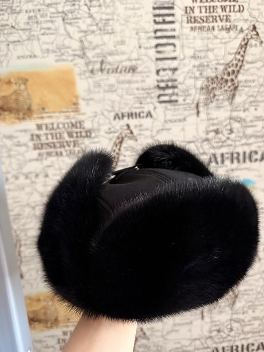 Шапка-ушанка, меховая