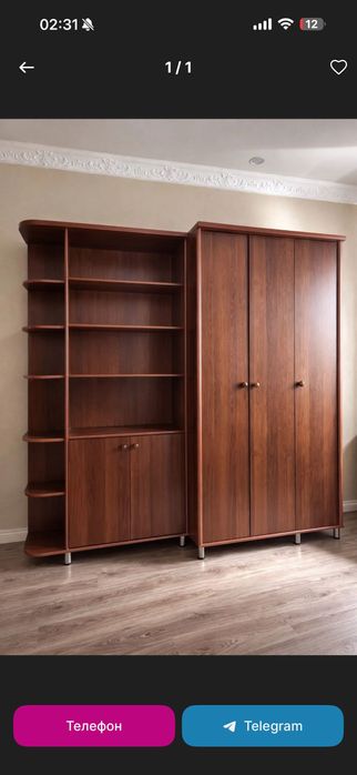 Срочно продается шкаф