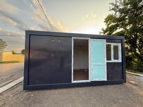 Containere cu vitrina   containere tip showroom  Container Modular