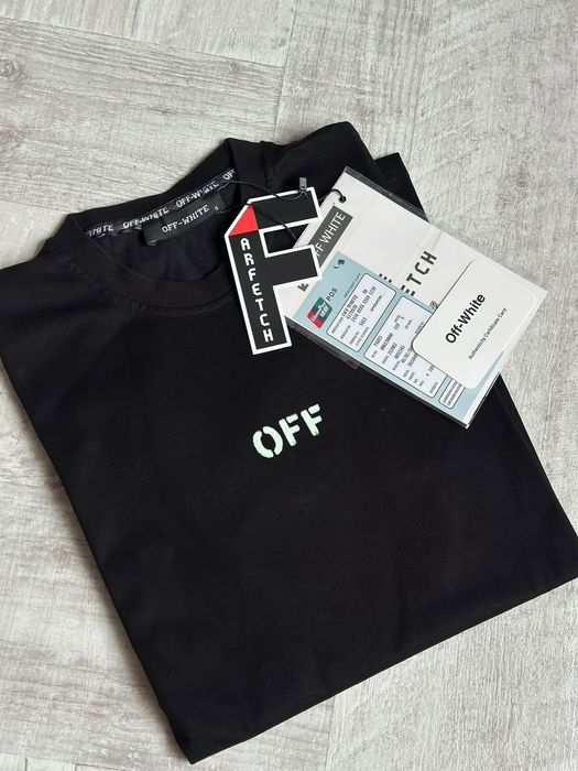 Tricou alb Off White nou, cu eticheta. Calitate premium. Marimi S, M,