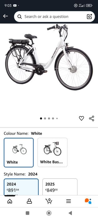 De vânzare bicicleta electică în stare buna de funcționare Schiano