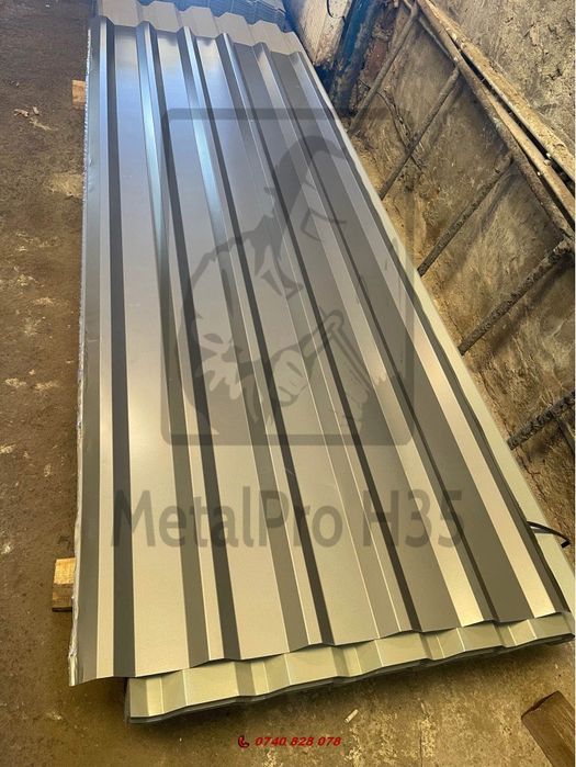 Vand  tabla cutata H35 H12 T10 6.20m x 1.10m  0.5mm grosime