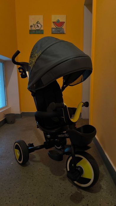 Детска триколка-велосипед CHIPOLINO ВЕКТОР MG 360° АВОКАДО