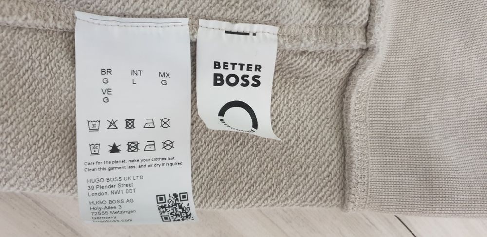 Hugo Boss Zetalky  Full Zip Mens Size L  НОВО! ОРИГИНАЛ! Мъжки Суичер!