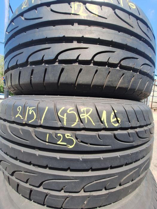 2 anvelope vara 215/45r16 Dunlop Montaj Gratuit