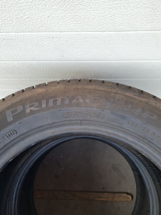 Летни гуми 2 броя MICHELIN Primacy HP 225 55 R17 дот 1612