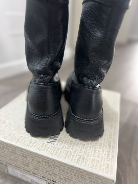 Ghete Bronx piele naturala