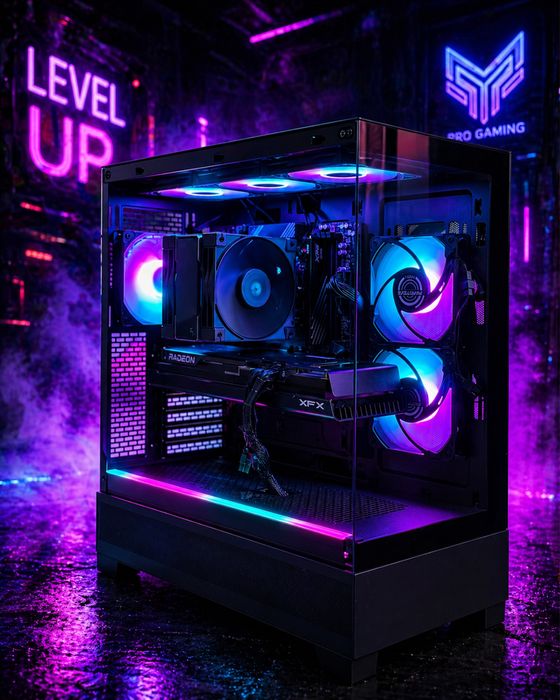 PC Gaming RGB RX7900 GRE R7 7700 32gb